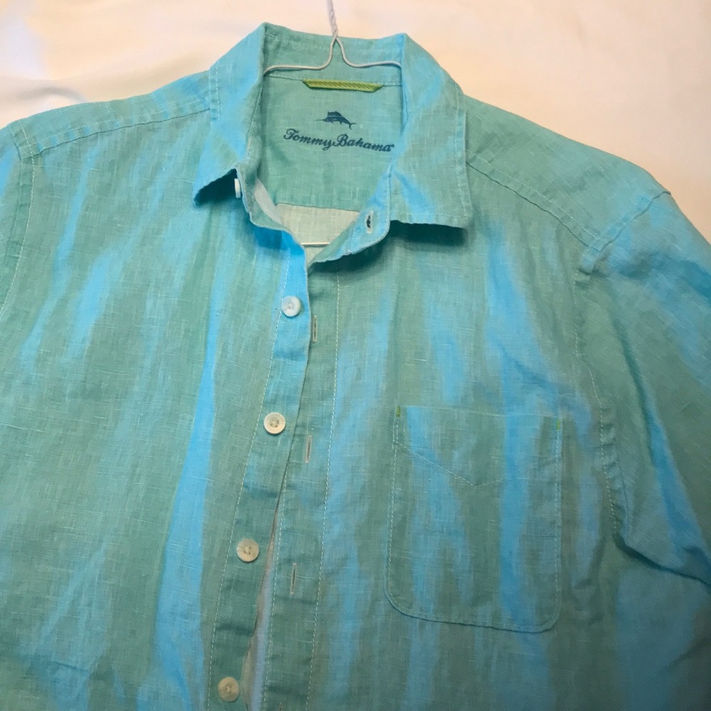 Tommy Bahama short sleeve linen shirt